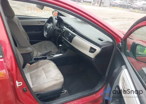 2015 Toyota Corolla Le из США, поврежденный, VIN 2T1BURHE3FC292582